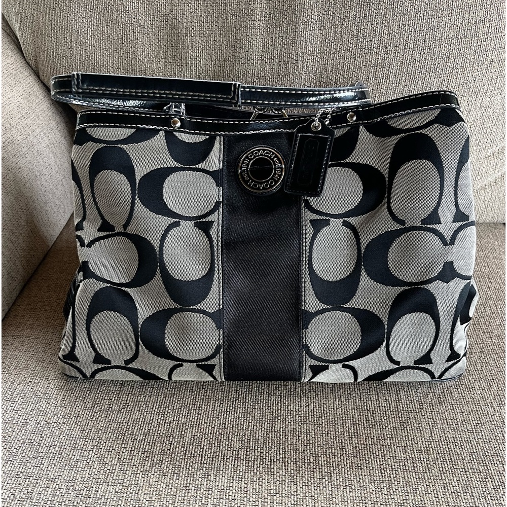 Authentic Coach Handbag - Picture 4 of 9